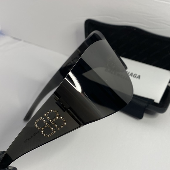 💯- New  - BALENCIAGA BB0122S 004 - AS SEEN ON KIM KARDASHIAN - Picture 12 of 16